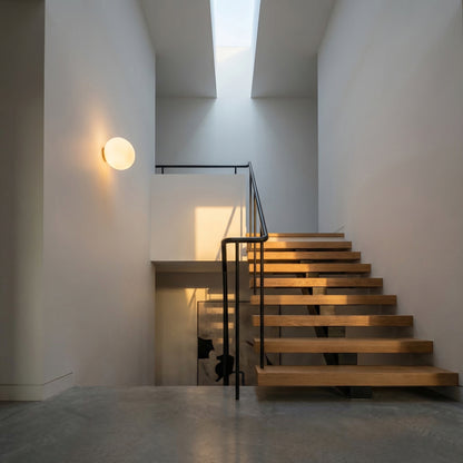 AURO Orb | Frosted Glass Ball Wall Lamp