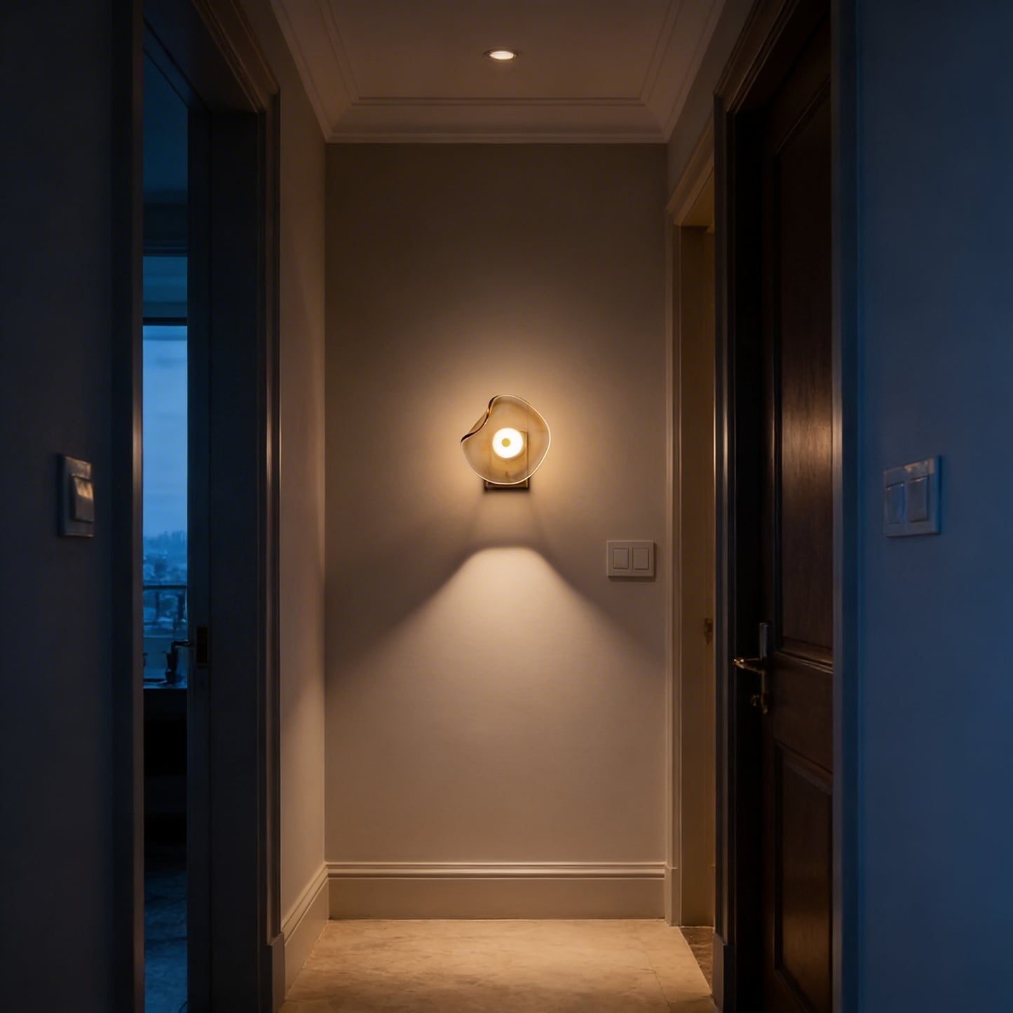 AURO Fjord | Organic Glass Wall Sconce