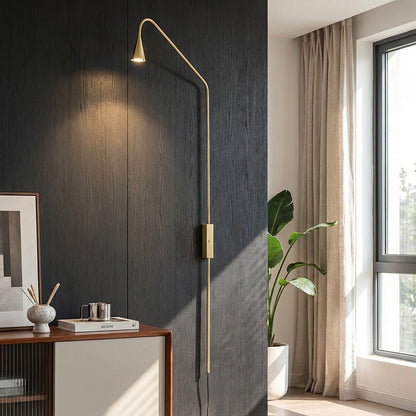 AURO Sköld | Adjustable Swing Arm Wall Sconce