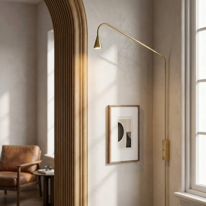 AURO Sköld | Adjustable Swing Arm Wall Sconce