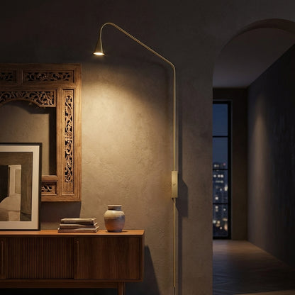 AURO Sköld | Adjustable Swing Arm Wall Sconce