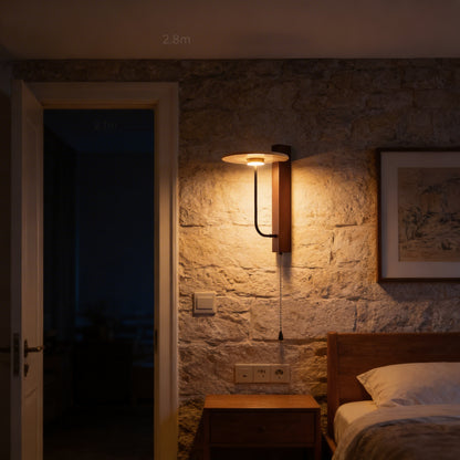 AURO Glöd | Warm Yellow Onyx Wall Lamp