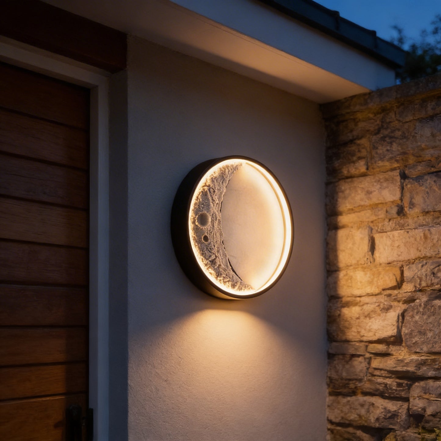AURO Mane | Lunar RGB Outdoor Wall Light