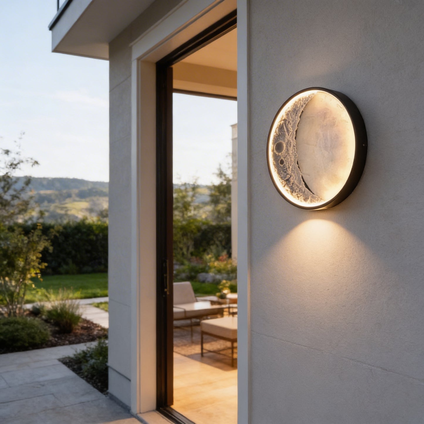 AURO Mane | Lunar RGB Outdoor Wall Light