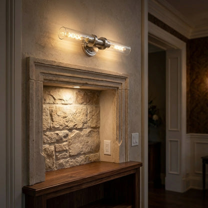 AURO Roen | Twin Tube Glass Wall Sconce