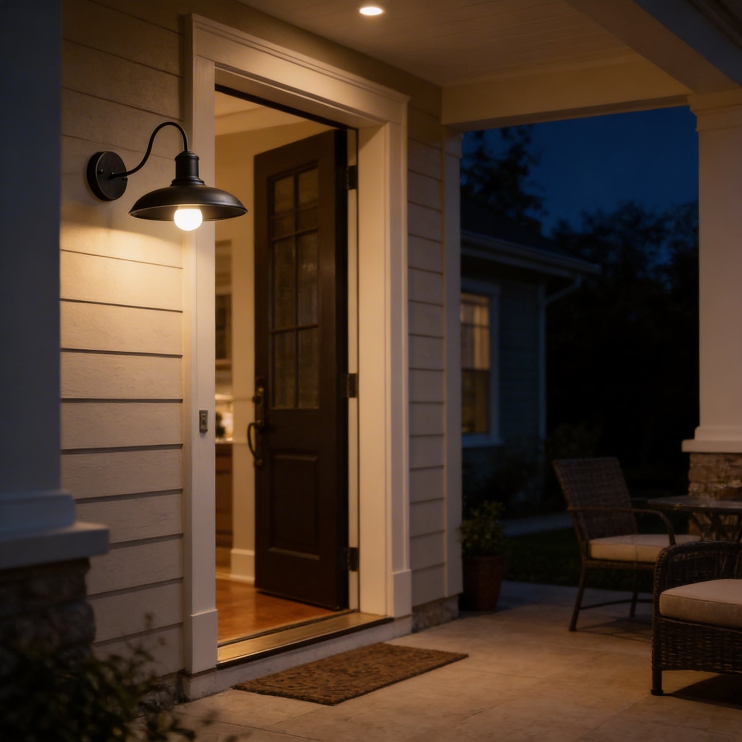AURO Varro | Industrial Bowl Outdoor Wall Light