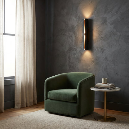 AURO Torni | Solid Copper Cylinder Wall Sconce