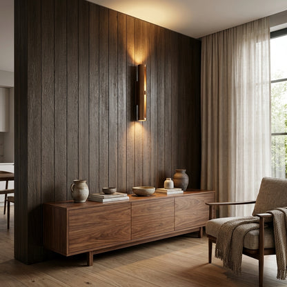 AURO Torni | Solid Copper Cylinder Wall Sconce