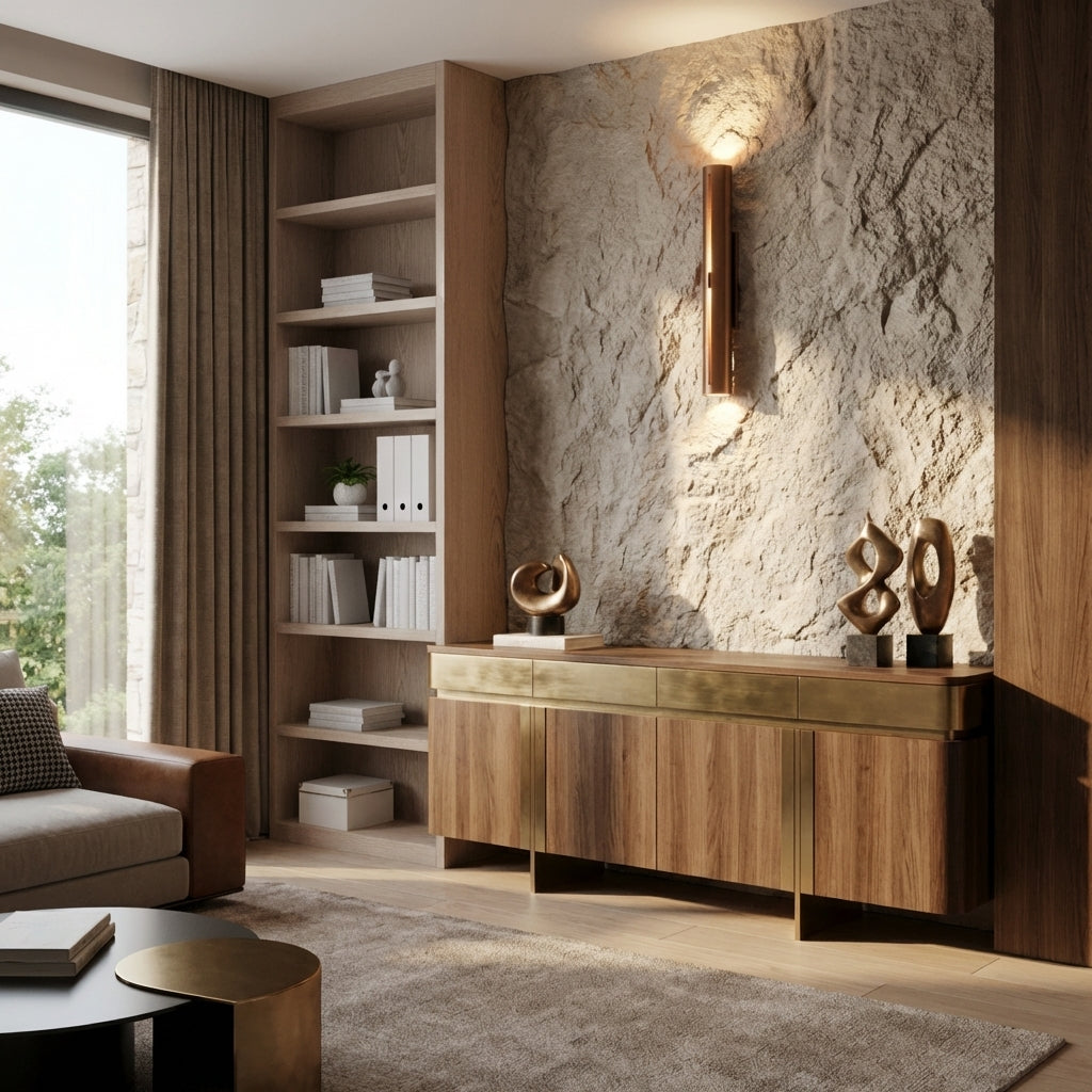 AURO Torni | Solid Copper Cylinder Wall Sconce