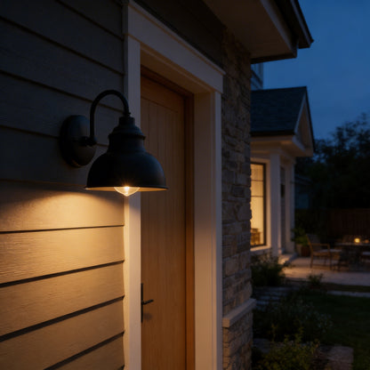 AURO Forge | Retro Iron Outdoor Wall Lamp