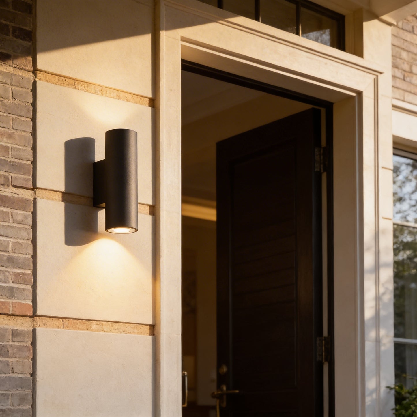 AURO Bjelke | Architectural Up-Down Outdoor Wall Light