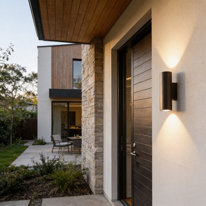 AURO Bjelke | Architectural Up-Down Outdoor Wall Light