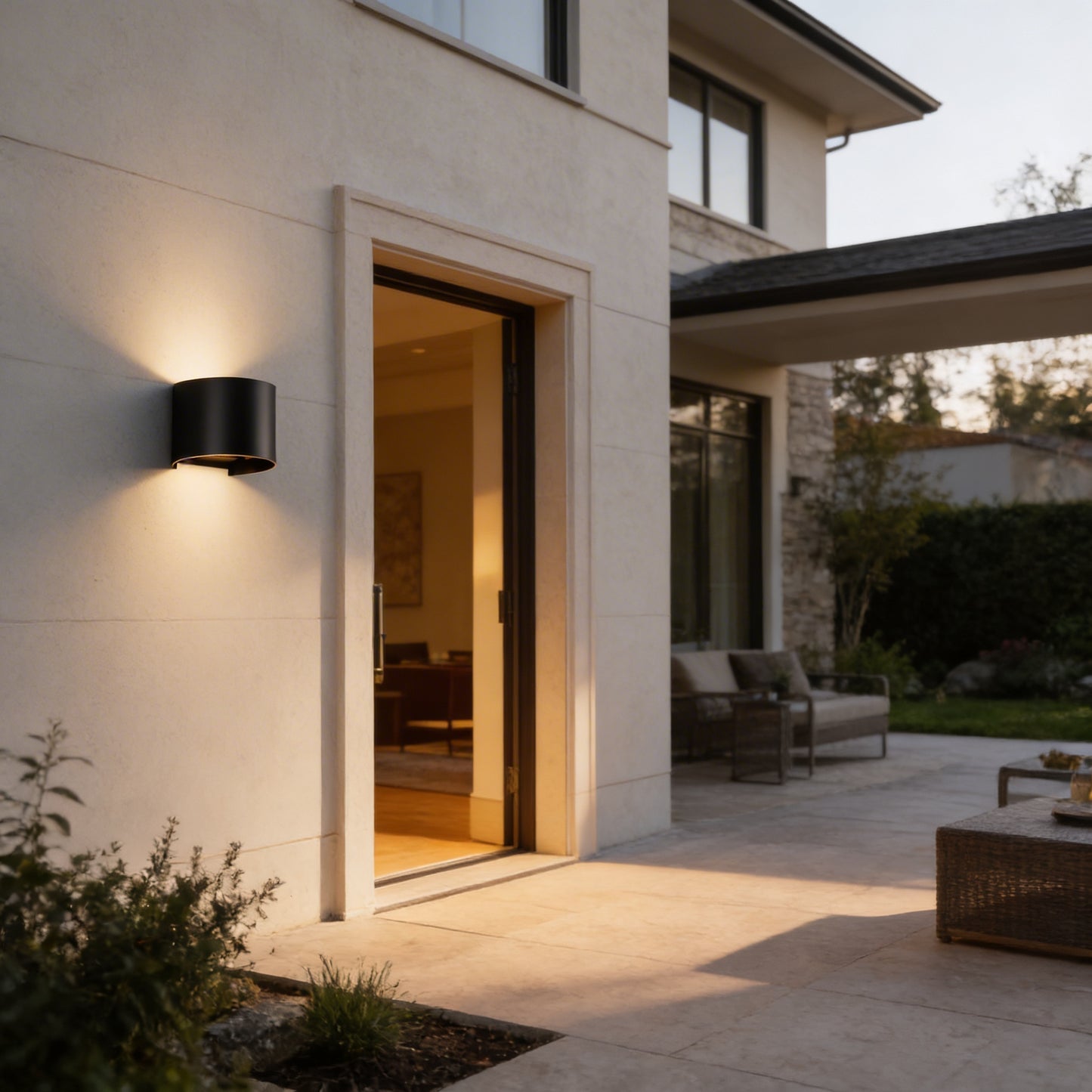 AURO Korp | Architectural Nordic Outdoor Wall Sconce