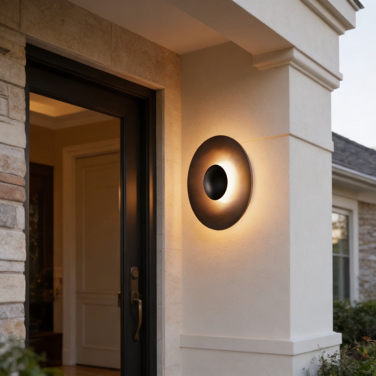 AURO Oryn | Sculptural Round LED Wall Light
