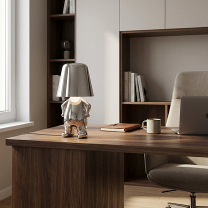 AURO Aurel | Sculptural Golden Man Table Lamp