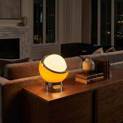 AURO Orbe | Bauhaus Opal Globe Table Lamp