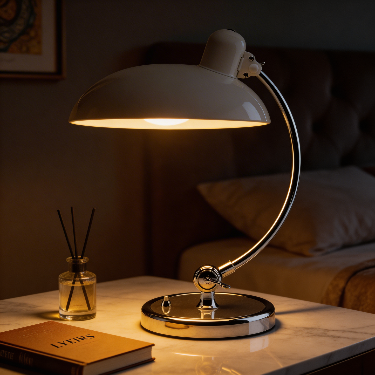AURO Dell | Bauhaus Adjustable Metal Table Lamp