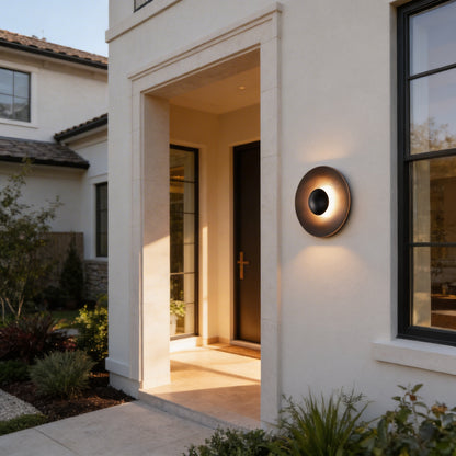 AURO Oryn | Sculptural Round LED Wall Light