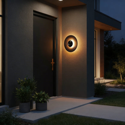 AURO Oryn | Sculptural Round LED Wall Light