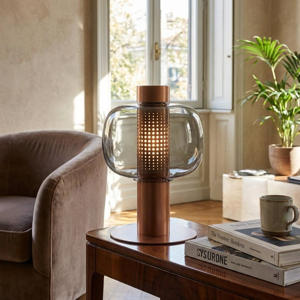 AURO Glys | Sculptural Glass Table Lamp