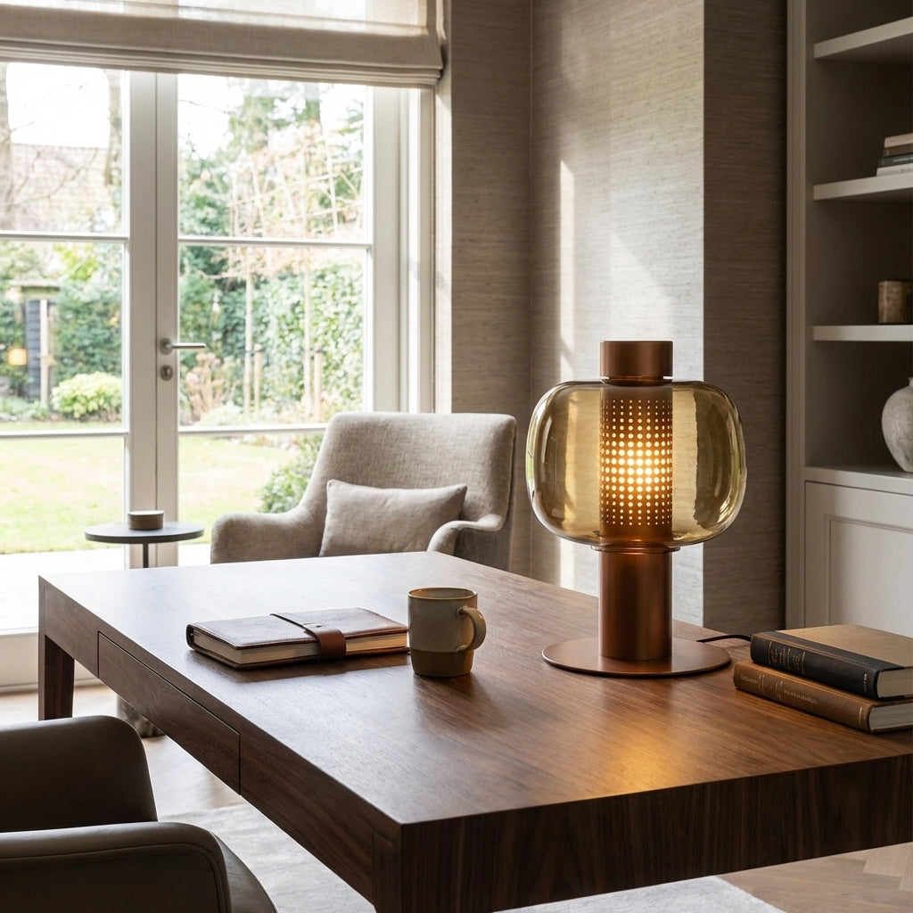 AURO Glys | Sculptural Glass Table Lamp