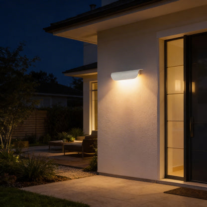 AURO Bøy | Curved Outdoor Wall Light