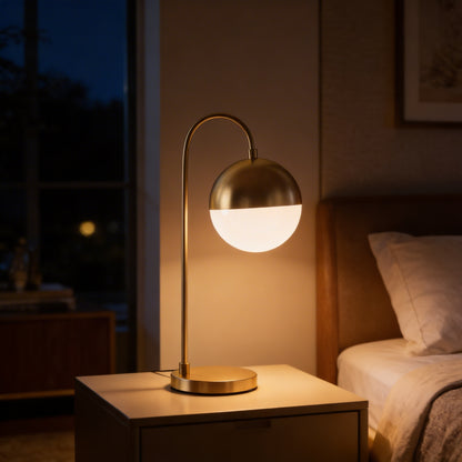 AURO Aurore | Light Luxury Gold Arc Globe Table Lamp