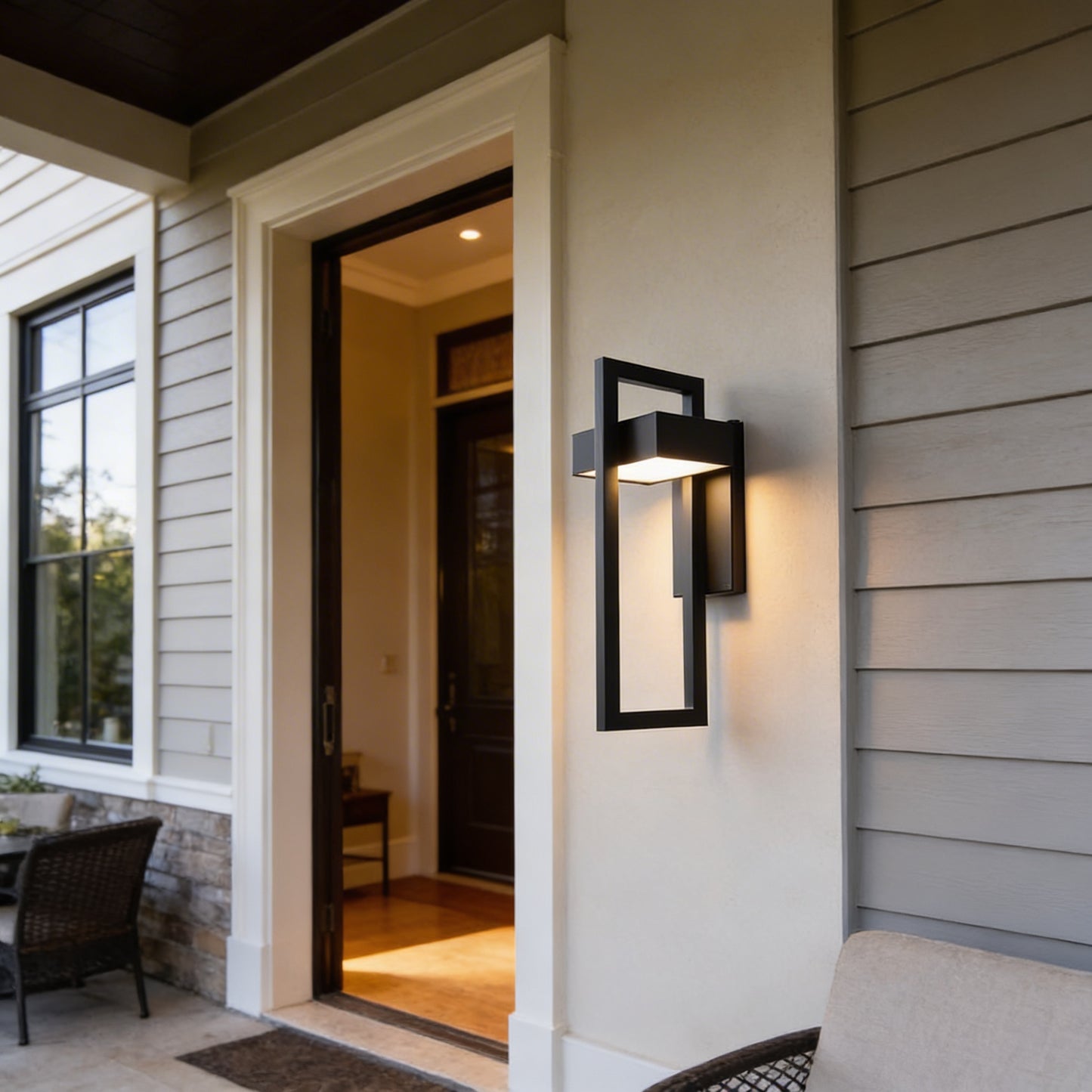 AURO Ryl | Cylindrical Rotatable Outdoor Wall Light