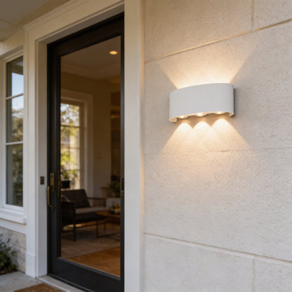 AURO Lyft | Dual-Beam Dimmable Outdoor Wall Light