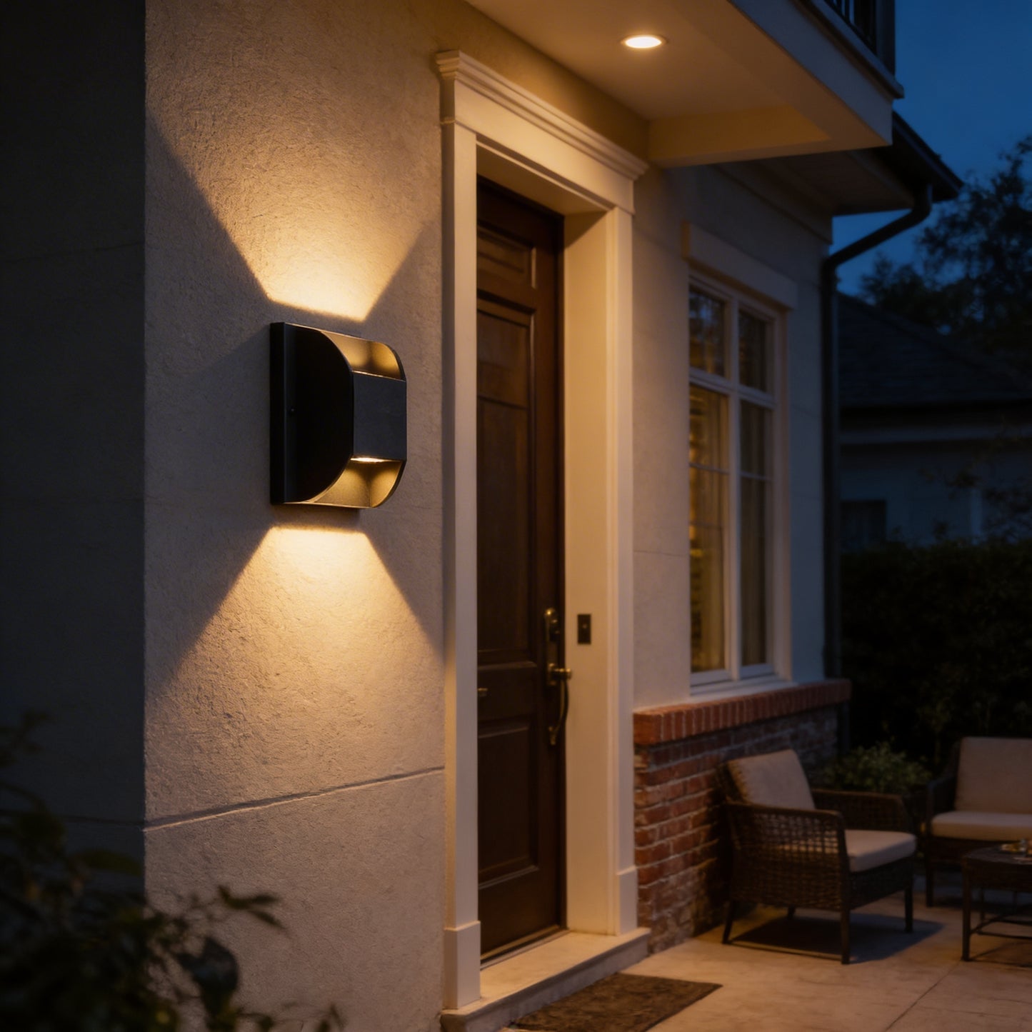 AURO Vang | Solar-Powered IP65 Outdoor Wall Lamp