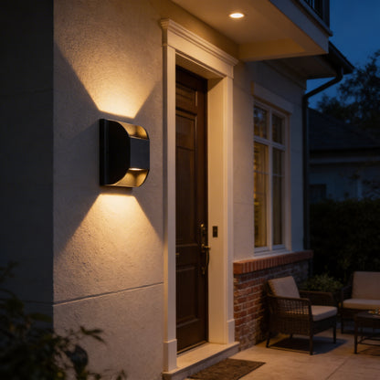 AURO Vang | Solar-Powered IP65 Outdoor Wall Lamp