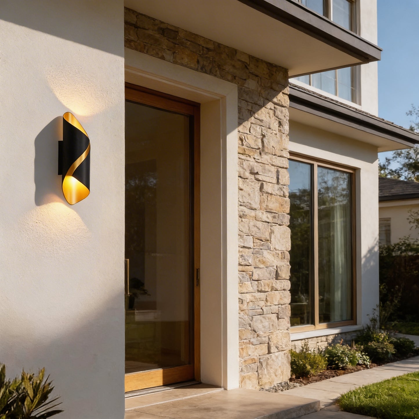 AURO Oren | Sculptural COB Outdoor Wall Lamp