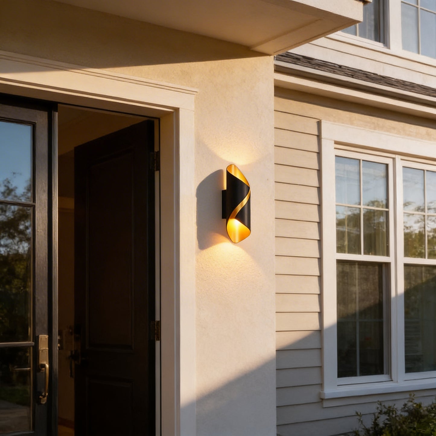 AURO Oren | Sculptural COB Outdoor Wall Lamp