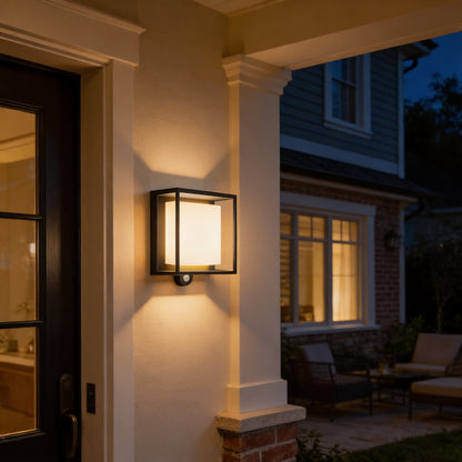 AURO Kova | Architectural Rectangular Outdoor Wall Lamp