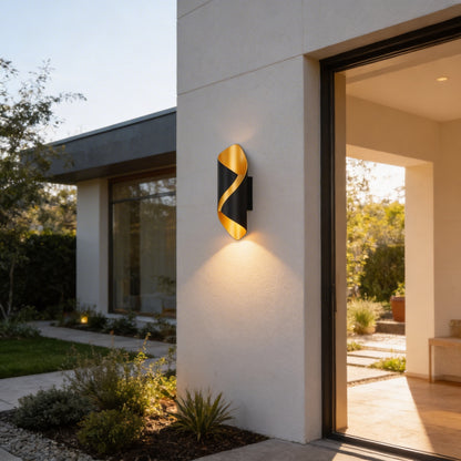 AURO Oren | Sculptural COB Outdoor Wall Lamp