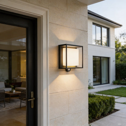 AURO Kova | Architectural Rectangular Outdoor Wall Lamp