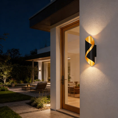 AURO Oren | Sculptural COB Outdoor Wall Lamp