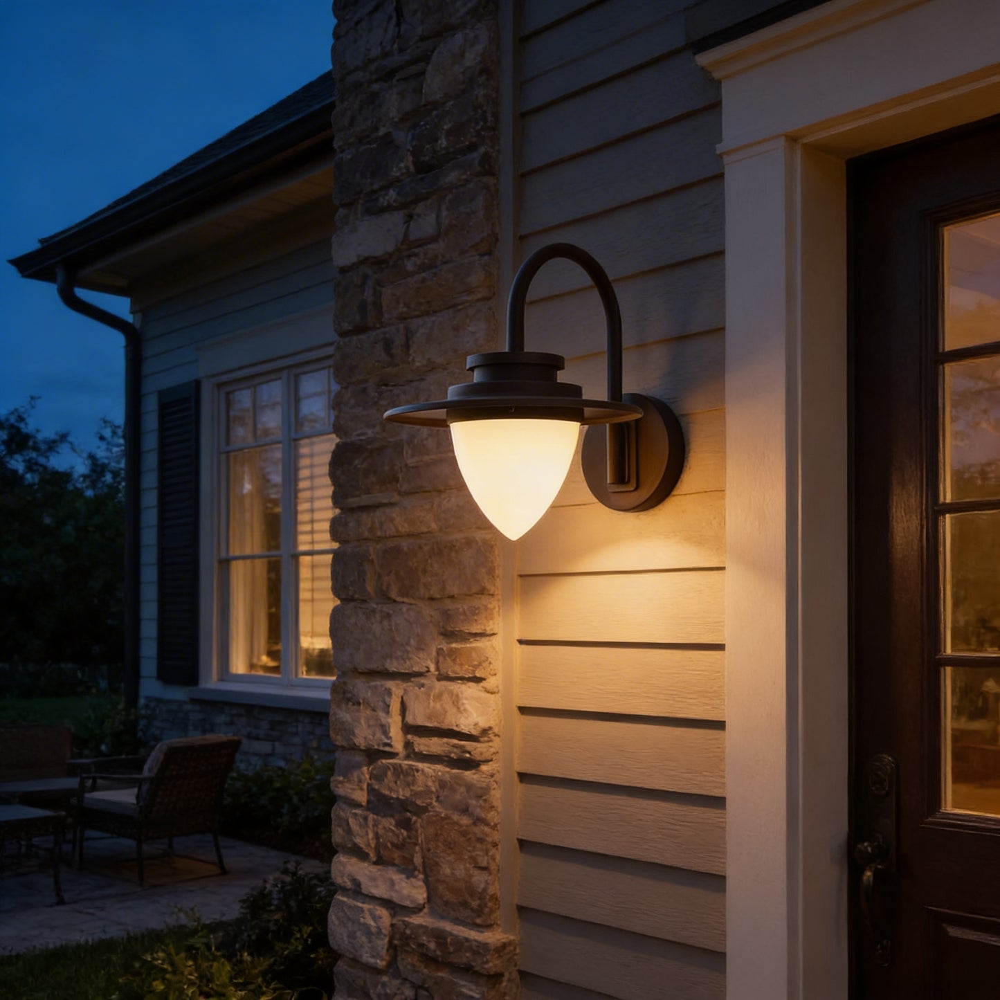 AURO Kuppel | Dome Outdoor Wall Light
