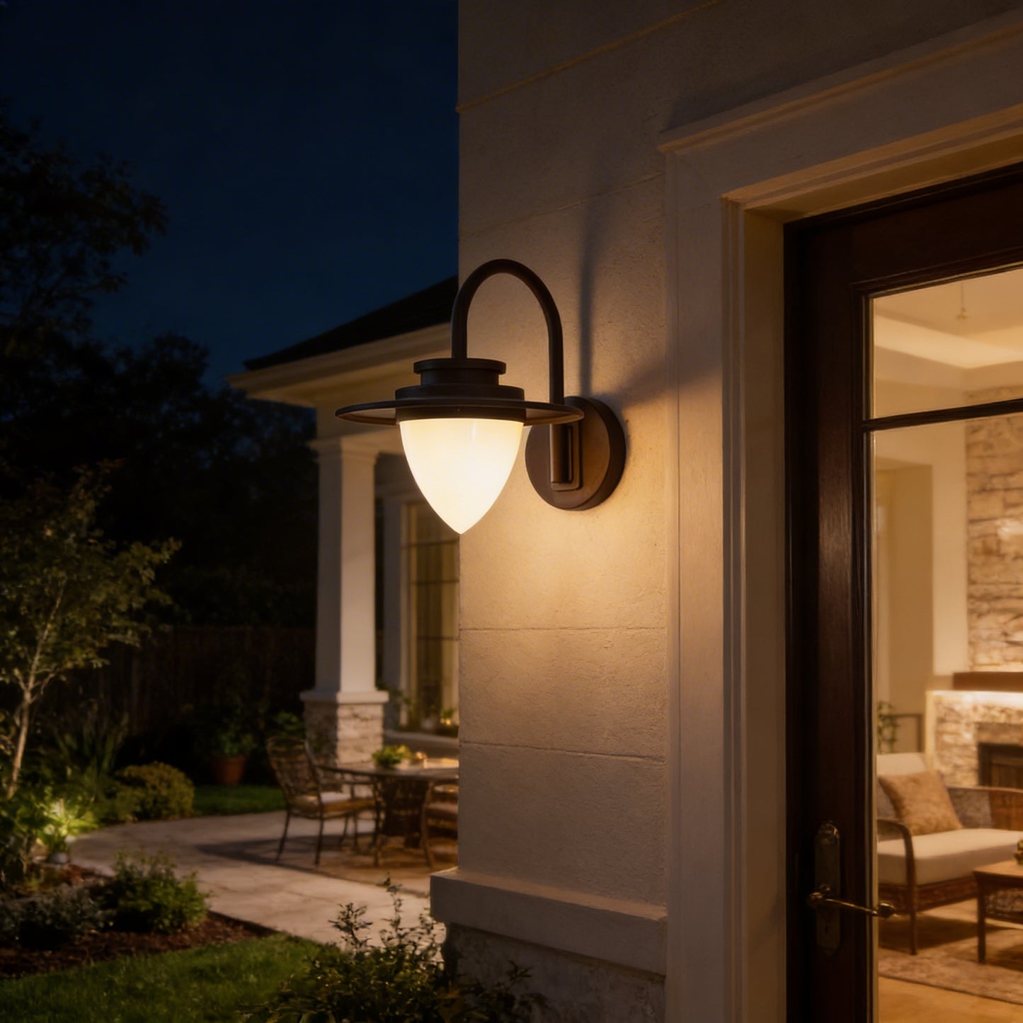 AURO Kuppel | Dome Outdoor Wall Light