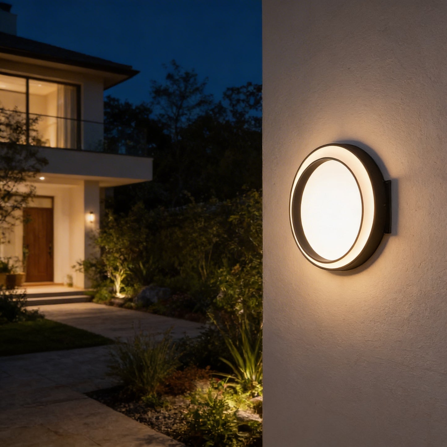 AURO Maane | Luminous Moon Outdoor Wall Light