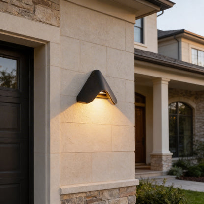 AURO Kant | Angular Triangle Outdoor Wall Light