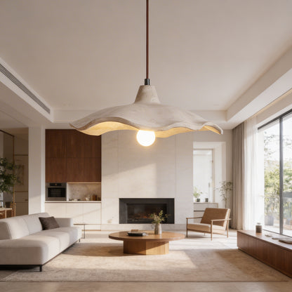 AURO Kukka | Wabi-Sabi Flower Pendant Light