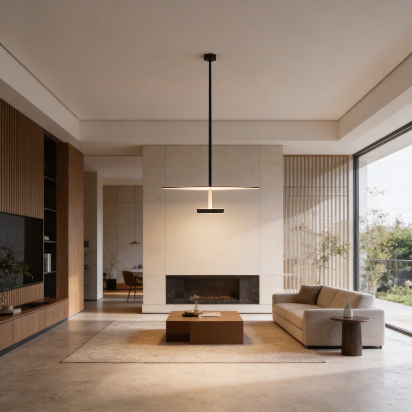 AURO Lento | Flying Saucer Iron Pendant Light