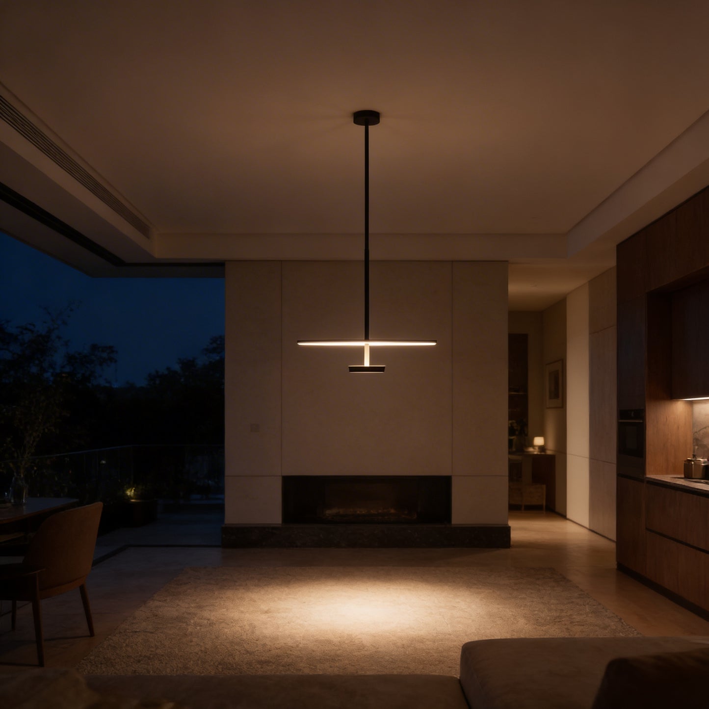 AURO Lento | Flying Saucer Iron Pendant Light