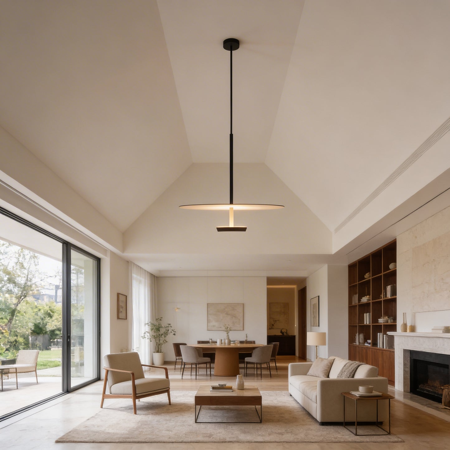 AURO Lento | Flying Saucer Iron Pendant Light