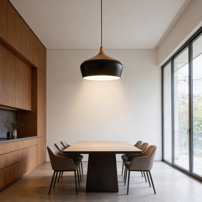 AURO Kello | Round Aluminum Dome Pendant Light