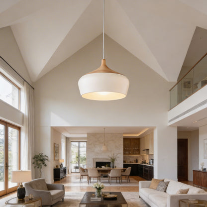 AURO Kello | Round Aluminum Dome Pendant Light