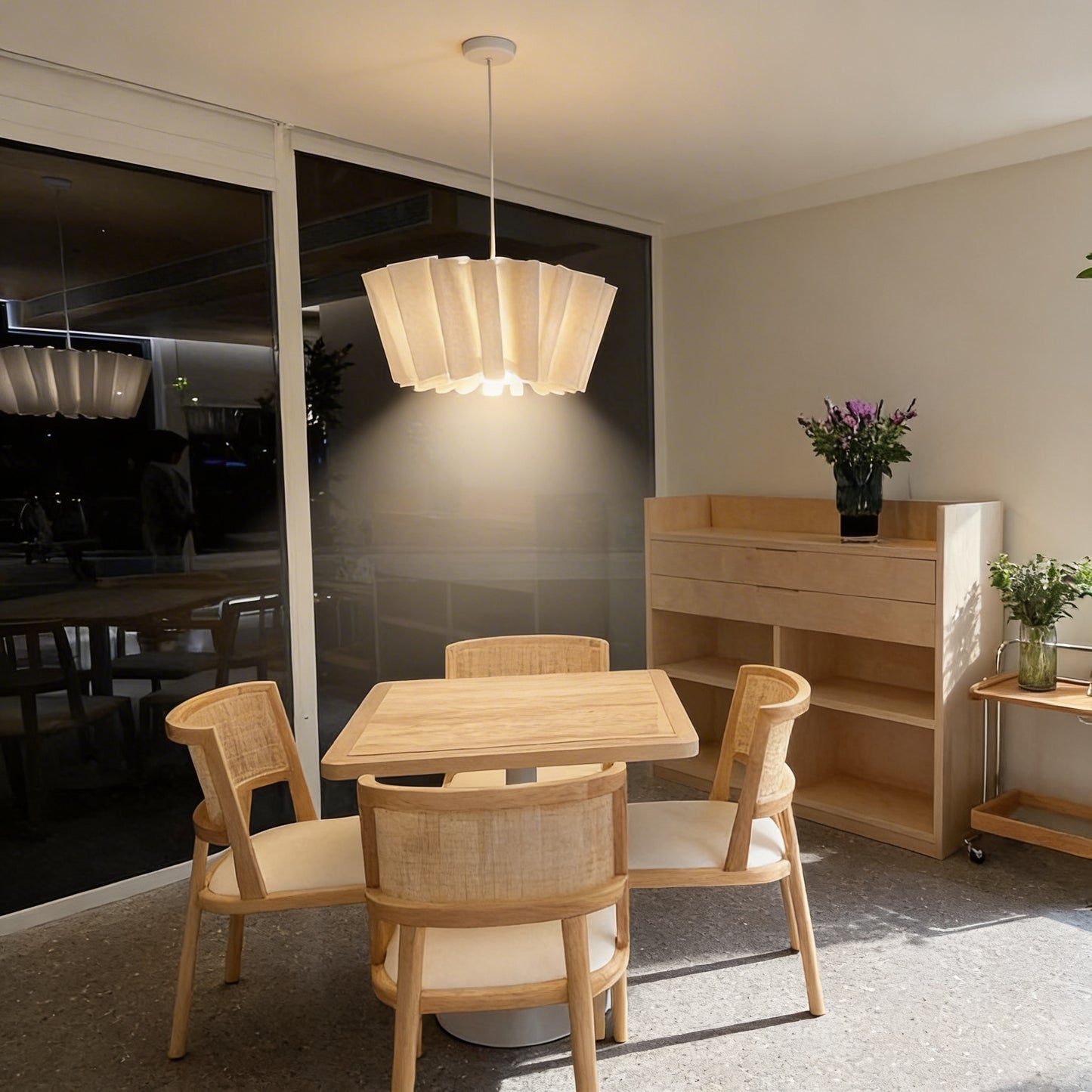 AURO Vev | Wabi-Sabi Fabric Chandelier