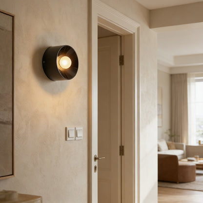 AURO Keramik | Nordic Ceramic Round LED Wall Sconce