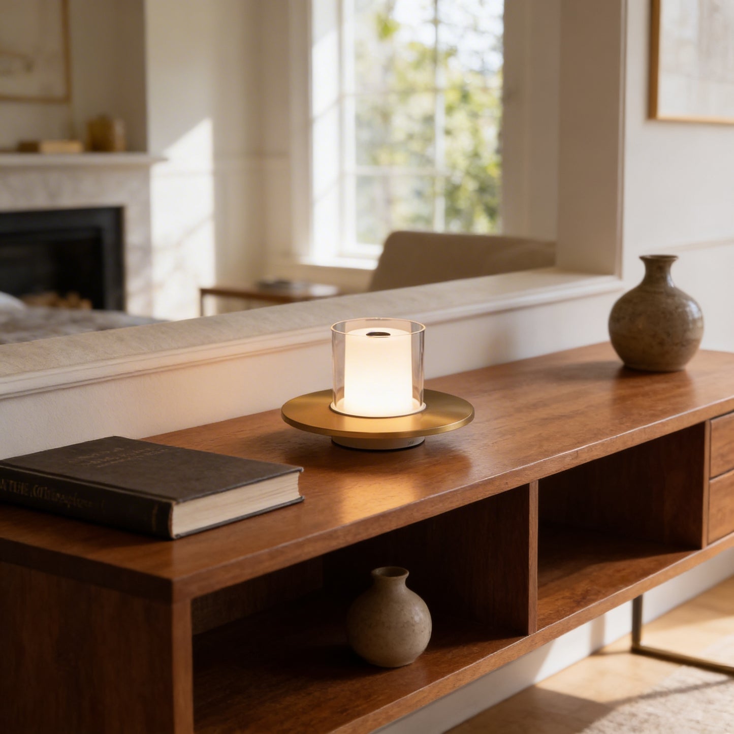 AURO Flamme | Flameless Candle Rechargeable Table Lamp